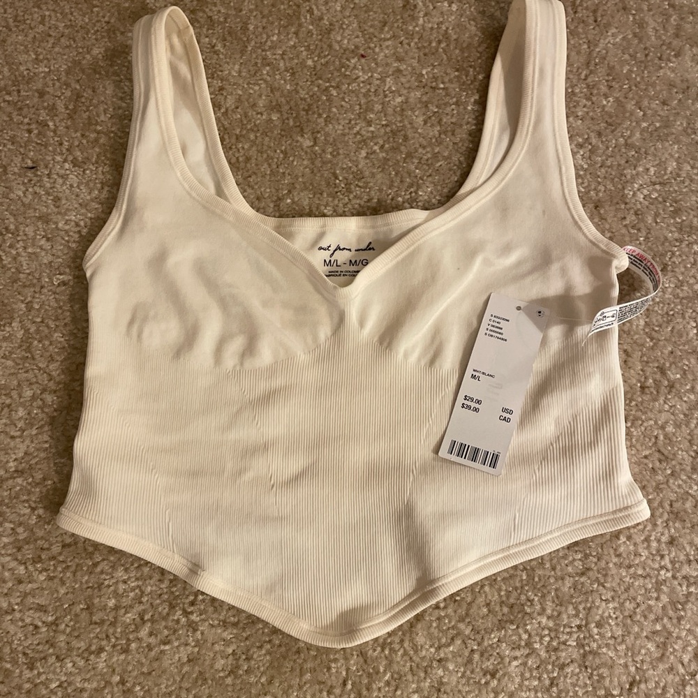 Urban outfitters corset tank brand new never worn with tags